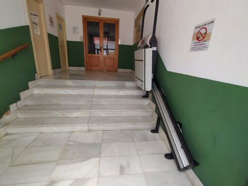 plataforma savaescaleras recorrido
